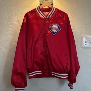 Vintage Phillies Satin Jacket